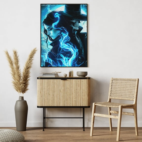 Skulduggery Pleasant Poster, Valkyrie Cain, Unframed Paper Poster 8x10in