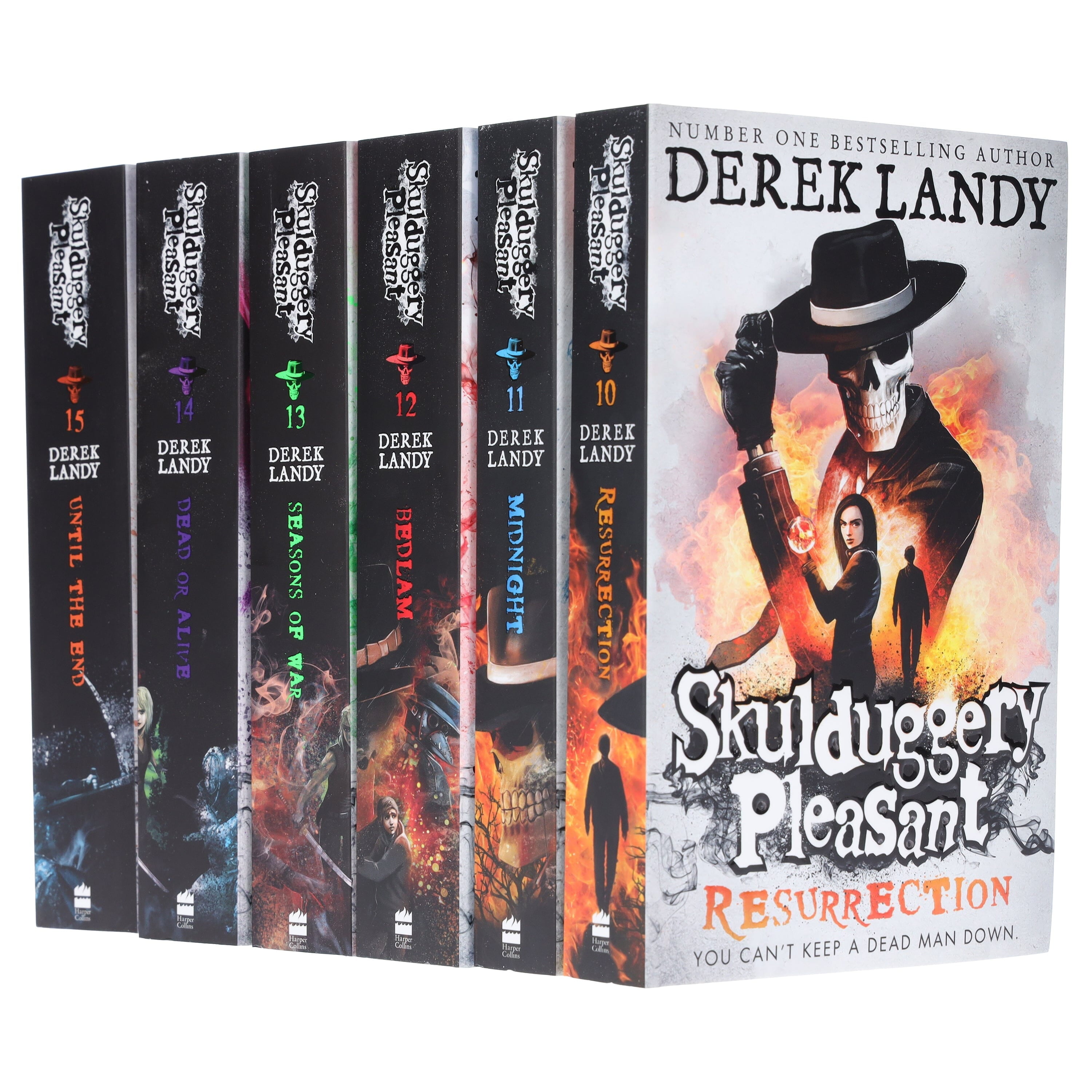 Skulduggery Pleasant Series (Book 10-15) by Derek Landy 6 Books - Ages 11-14 - Paperback