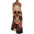 thumbnail image 1 of Skull 2025 Dress Evening Elegant And Chic Women for Outfits Beach Clothes Women Dress, 1 of 6