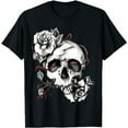 thumbnail image 1 of Skull And Roses T-Shirt, 1 of 5