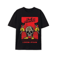 thumbnail image 1 of Skull Ax Adventure Graphic Tee - Bold and Fun Design, 1 of 6