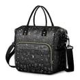 thumbnail image 1 of Skull and Bat Gothic Pattern Insulated Leakproof Lunch Box for Women, Large Lunch Bag for Tween Teen Adult, Loncheras Para Mujer for Work Beach Travel Picnic Camping, 1 of 6