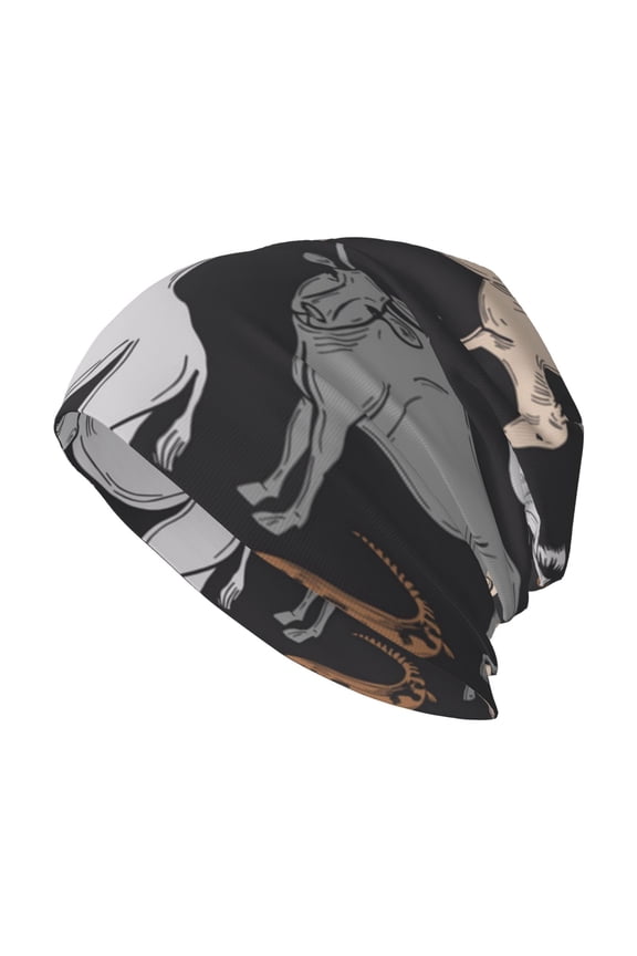 Skull Beanie Cap Slouchy Knit Hat Headwear Warm for Men Women , Australian Animals Koala