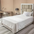thumbnail image 1 of Skull Bed Runner, Skull Design Backdrop with Minimalistic Features Abstract Display, Decorative Accent Bedding Scarf for Hotels Homes and Guestrooms, Twin, Charcoal Grey White, by Ambesonne, 1 of 2