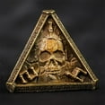 thumbnail image 1 of Skull Bone Metal Polyhedral Dice Set, 7-Piece RPG DND Dice for Dungeons & Dragons, Tabletop Board Games, Collectible Gothic Dice Gift, 1 of 7