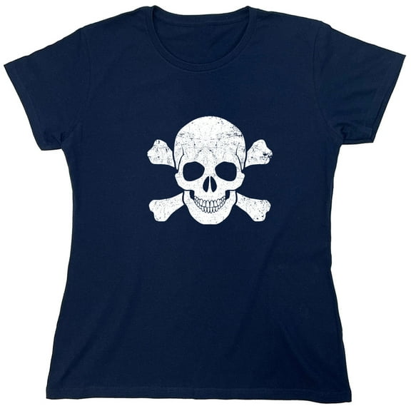 Skull Bones Sarcastic Humor Novelty Funny Women's Casual Tees