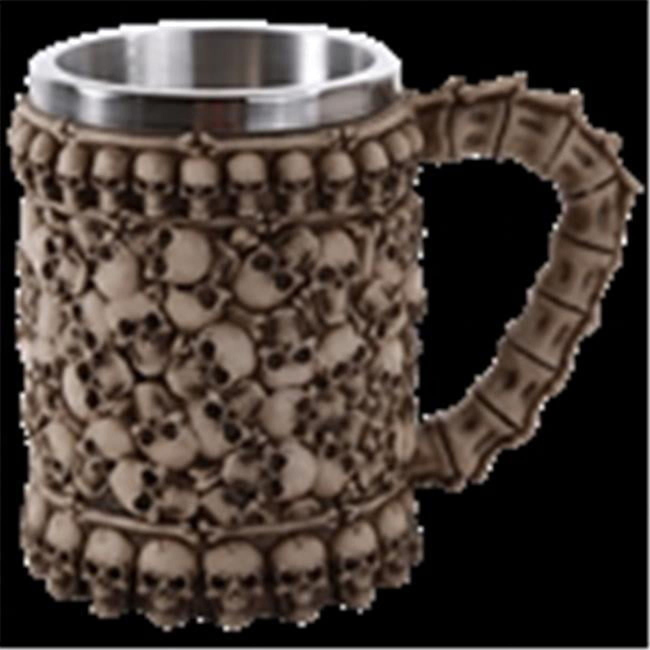Skull Boneyard Ossuary Skull Beer Stein Tankard Skulls Gothic Decor