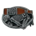 thumbnail image 1 of Skull Bottle Opener Belt Buckle Unisex Bar Joke Metal Fashion Costume New, 1 of 2