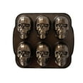thumbnail image 1 of Skull Cake Molds Silicone,2 Pack Large Size Halloween Skull Baking Molds for Mini Cakes, Handmade Soap, Chocolate, Pudding, Jello, Candy, 1 of 9