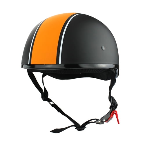Orange hotsell half helmet