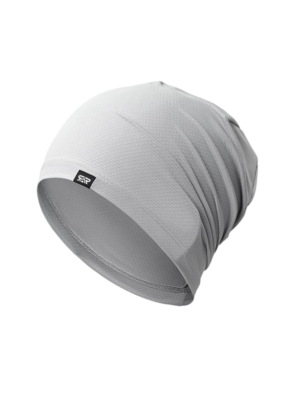 Skull Cap Unisex Breathable Mesh Ice Silk Cap, Lightweight Sweat Wicking Beanie for Running Gym Fitness,One Size
