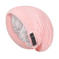 thumbnail image 1 of Skull Cap for Men Women Adjustable Sleeping Hats Unisex Casual Solid Color Full-Coverage Stretchy Loungewear Slouch Hat, 1 of 3