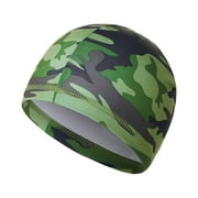 Skull Caps Comfortable Multiple Colors Lightweight for Summer Cool Unisex Helmet Liner Ice Silk Many Collocations Ventilation Camouflage Army Green