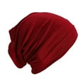 thumbnail image 1 of Skull Caps for Men, Audhol Slip on Pre Tied Head Scarves Women Headwear Turban Caps Head Wrap Headscarf for Women Girls Cap Beanie for Women K One Size, 1 of 4