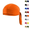 thumbnail image 1 of Skull Caps for Men Cooling Bandana Cap Helmet Liner Hat Running Beanie Saffron One Size, 1 of 3