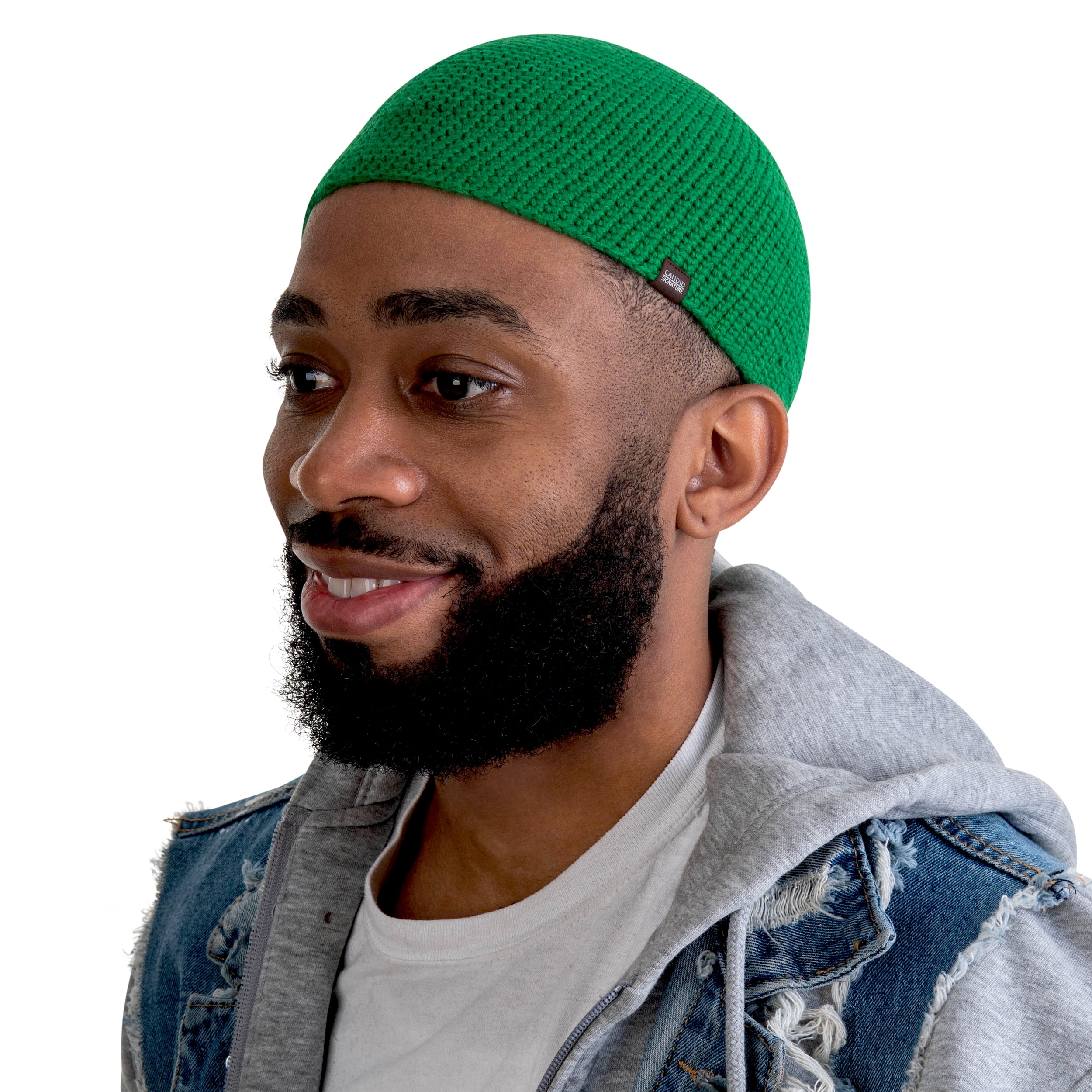 6-Pack Cotton Knit Kufi / Skull Caps - Stretchy, Breathable, One Size Fits Most For Men & Women
