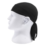Skull Caps for Men Sweat Wicking Beanie Cap Bandana Head Wrap for Men and Women Black