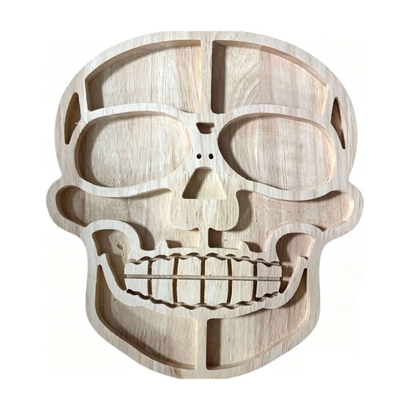 Skull Charcuterie Board Set Of Halloween Cheese Board Wood Serving Platter With Spooky Meat And Cheese Tray For Party Kitchen Decor Gift