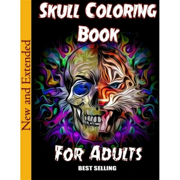 Skull Coloring Book for Adults: Over 50 Skull Designs Inspired by the Day of the Dead Great D?a de Los Muertos Coloring Books for Adults (MIDNIGHT EDI