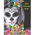 thumbnail image 1 of Skull Colouring Book : Mandala And Skull Designs. Day Of The Dead, Calavera, Dark - UK (Paperback), 1 of 1