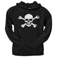 thumbnail image 1 of Skull & Crossbones Black Adult Hoodie - Medium, 1 of 1