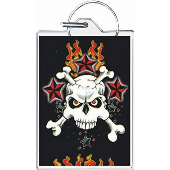 Skull & Crossbones Keychain