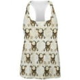thumbnail image 1 of Skull & Crossbones Pattern All Over Womens Work Out Tank Top Multi MD, 1 of 1