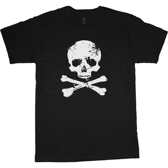 Skull Crossbones Pirate Skull T-shirt Mens Graphic Tees