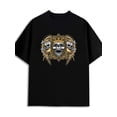 thumbnail image 1 of Greenink Skull Crown Tee men's 180G 100% Cotton black Vintage Unisex Shirt Printed tshirts Classic Unisex Shirt Cotton tshirts Retro Unisex Shirt Graphic tshirts, 1 of 7