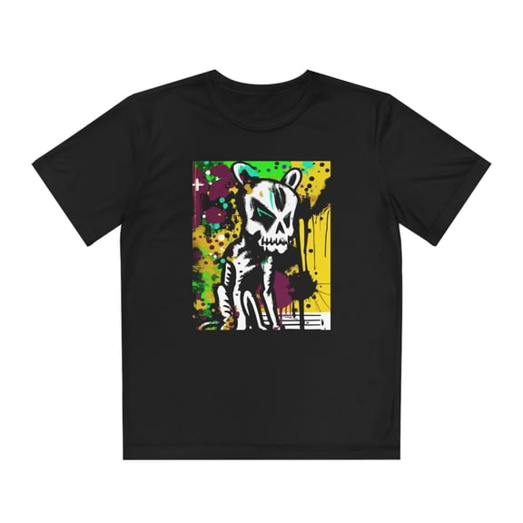 Skull Cub by KxMx Lane Youth Competitor Tshirt, Activewear Tshirt