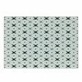 thumbnail image 1 of Skull Cutting Board, Girly Skull and Crossbones Checkered Pattern Simple Design Image, Decorative Tempered Glass Cutting and Serving Board, Small Size, Pale Pink White Black, by Ambesonne, 1 of 5