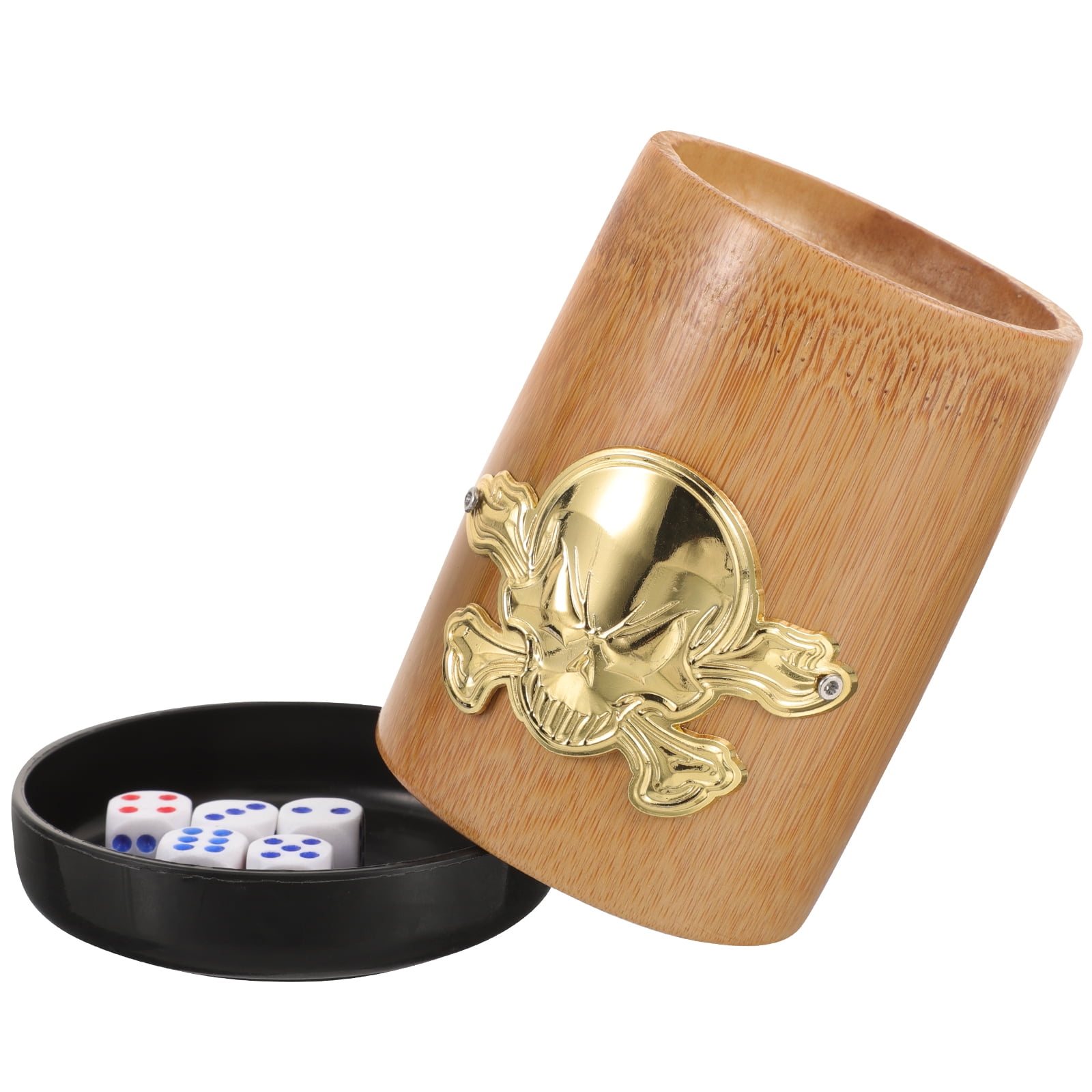 Skull Dice Cup Bar Dice Cup Game for Family Plastic Dice Cup Dice