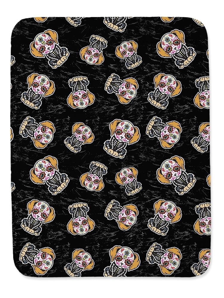 Skull Dogs Blanket  -Image by Shutterstock,