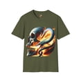 thumbnail image 1 of Skull & Dragon Unisex Softstyle T-Shirt, 1 of 4