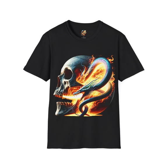 Skull & Dragon Unisex Softstyle T-Shirt