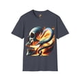 thumbnail image 1 of Skull & Dragon Unisex Softstyle T-Shirt, 1 of 4