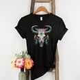 thumbnail image 1 of Skull Dreamcatcher Shirt, Boho T-shirt, Dream Catcher Tee, Dreamer Tee, Floral Skull Shirt, Dreamcatcher T-Shirt, Inspirational Shirt (Colors:Black; Sizes:2XL;), 1 of 1