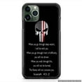 thumbnail image 1 of Skull FireFighter Bible Verse Christian Slim Hard Rubber Custom Case Cover For iPhone 13 Pro Max, 1 of 5