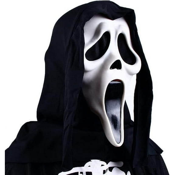 Skull Ghost Bone Mask Creepy Horror Prop for Halloween and Cosplay