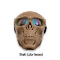 thumbnail image 1 of Skull Ghost-shape Goggles Face Cover For Outdoor Sports Off-road Motorcycle Helmet Goggles Wind-proof Adjustable Goggles, 1 of 5