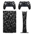 thumbnail image 1 of Skull Goth Skull Art PS5/PS5 Pro/PS5 Slim Digital Disc Skin Sticker For Console And Controller Skins, 1 of 7