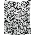 thumbnail image 1 of Skull Halloween Throw Blanket Super Soft Flannel Blanket Home Decor,Plush Fuzzy Cozy Bed Quilt Blanket for Couch Bed Sofa All Season,30"x40"-Toddlers/Pets Size, 1 of 6