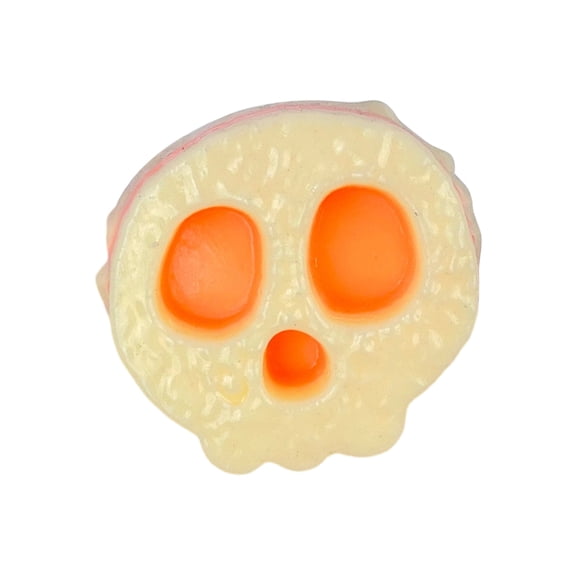 Skull Head Model Slow Rising Stress Relief Gadget, Soft TPR Squeeze Decompression Item for Home Office Study Relaxation & Creative Gifting