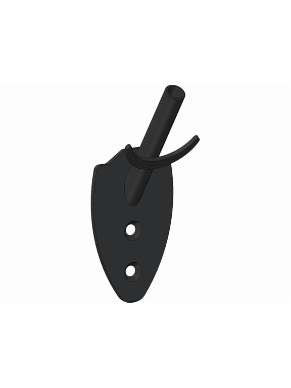 Flush Wall Mount, Black