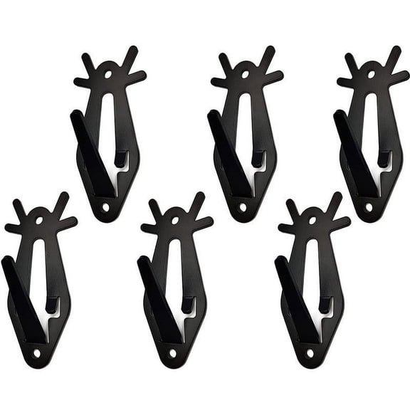 Skull Hooks Wall Mount Deer Skull Holder Decorative Hook Skull Mount Bracket Metal Hanging Rack Trophy Display Holder Animal Skull Display Hardware Rustic Decor Accessory