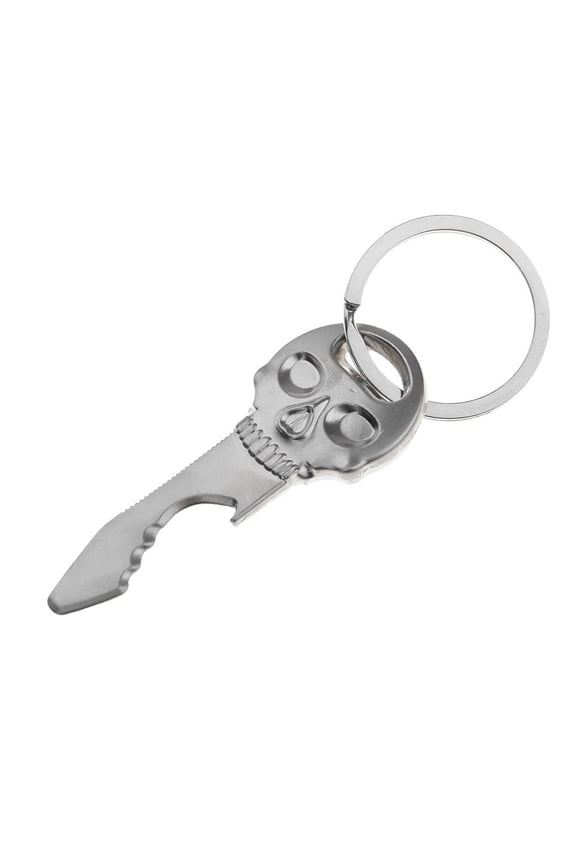 Skull Key Chains Men Keyring Multi-function Bottle Opener Keychain