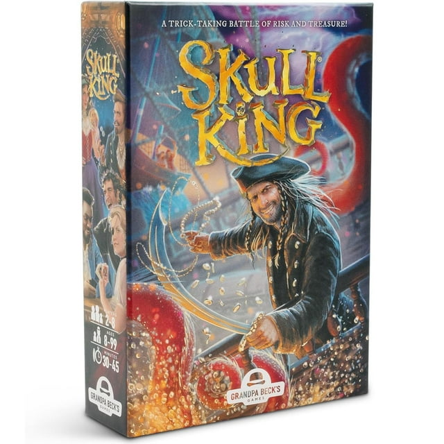 Grandpa Beck's Skull King Card Game New 2021 Edition, Refined Art