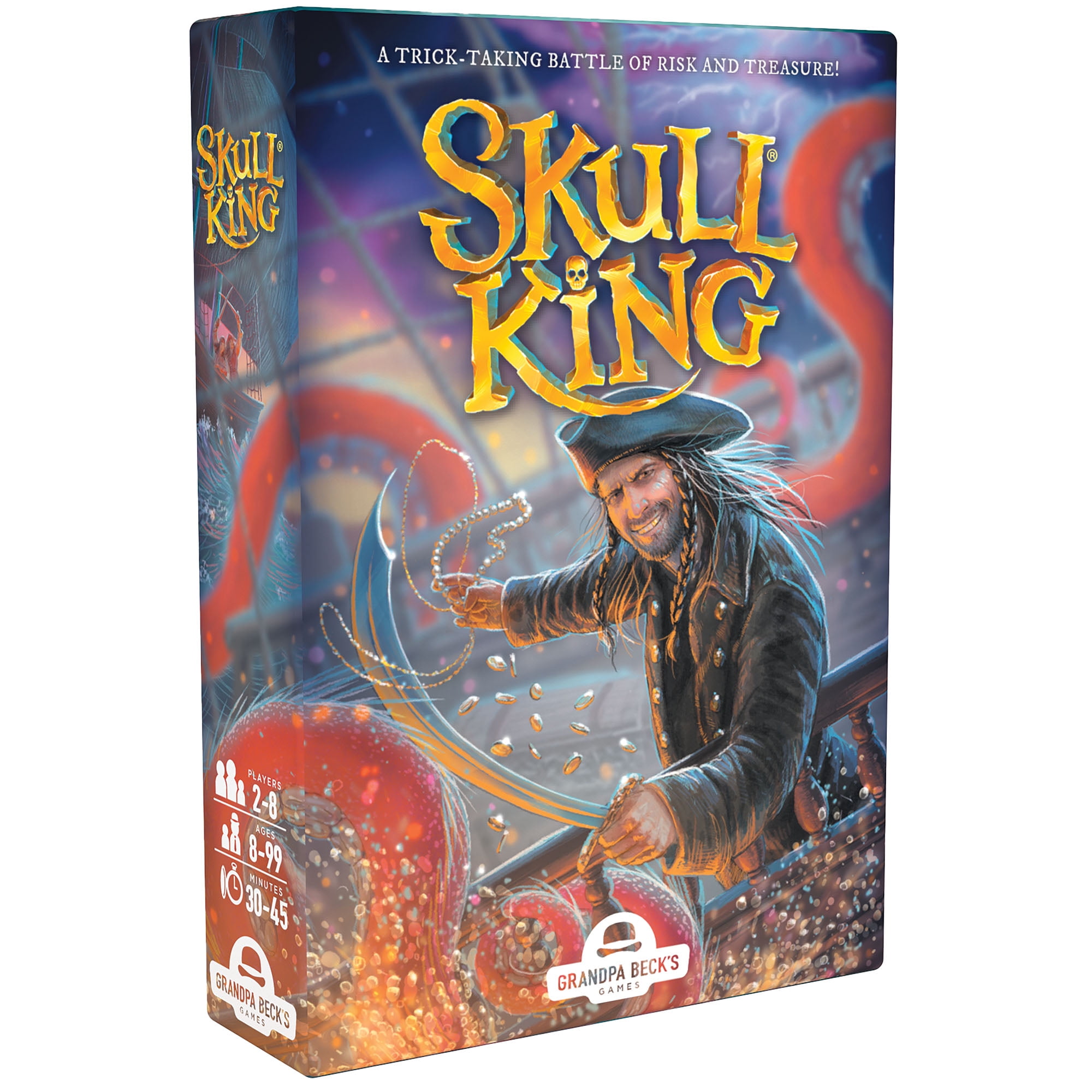 Skull King | Trick Taking Pirate Card Game | from the Creators of Cover Your Assets, Grandpa Becks Games