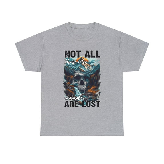 Skull Mountain Adventure not all who wander are lost Shirt ID-0224-6ICT