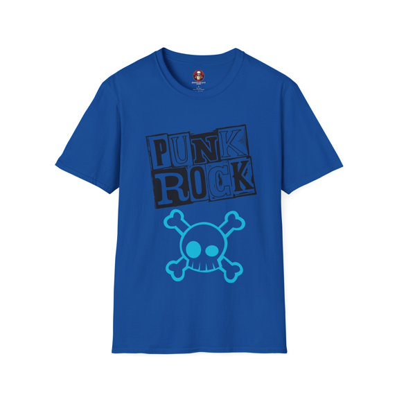 Skull N Bones Punk Rock Tee